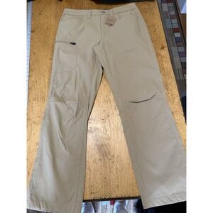 Eddie Bauer Mt Rainier Pants Mens 34/32  Active Straight Stretch Hiking Outdoor